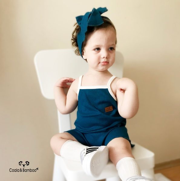 Havana Modal Girls' Jumpsuit & Bandana