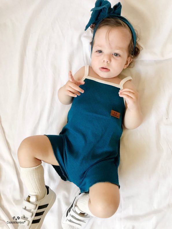 Havana Modal Girls' Jumpsuit & Bandana