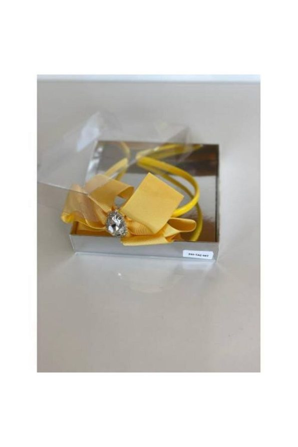 Queen Accessory Yellow Crystal Stone Mother Daughter Wedding Crown