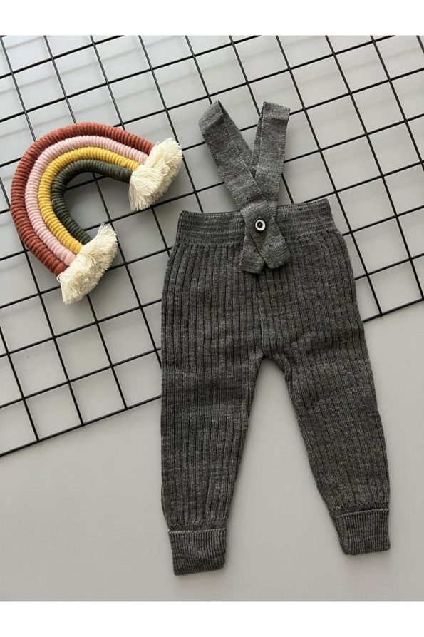 Sparrow Laurel Beniz Kids High Waist Adjustable Knit Leggings
