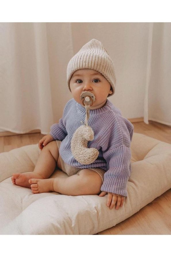 Sparrow Laurel Unisex Baby and Kids Oversized Knit Sweater 6 Months to 5 Years