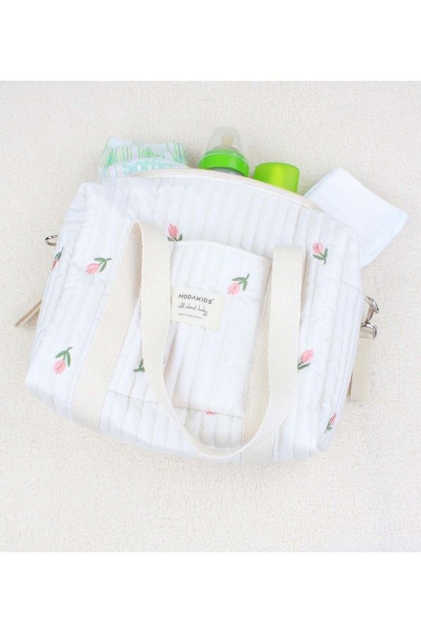 Modakids Quilted Waterproof Baby Stroller Organizer Bag