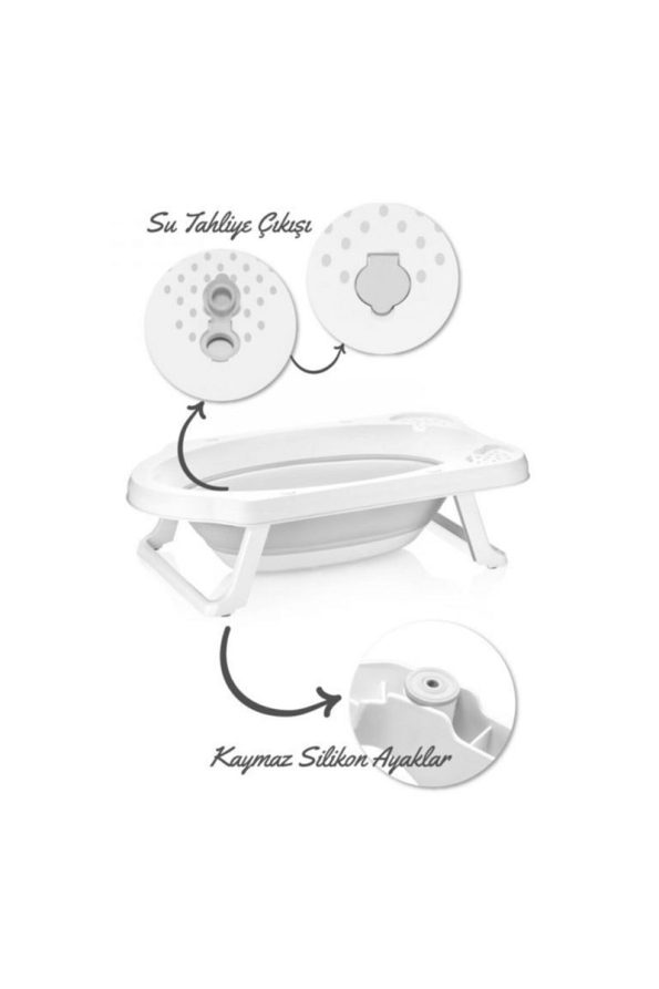 HOBBY LİFE Foldable Baby Bath Set