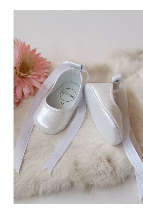 Hodore Fiore Genuine Leather Baby Moccasin Slippers
