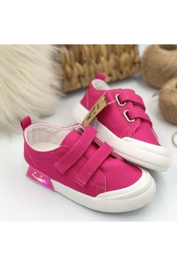 Vicco Pink Luffy Unisex Kids Daily Shoes