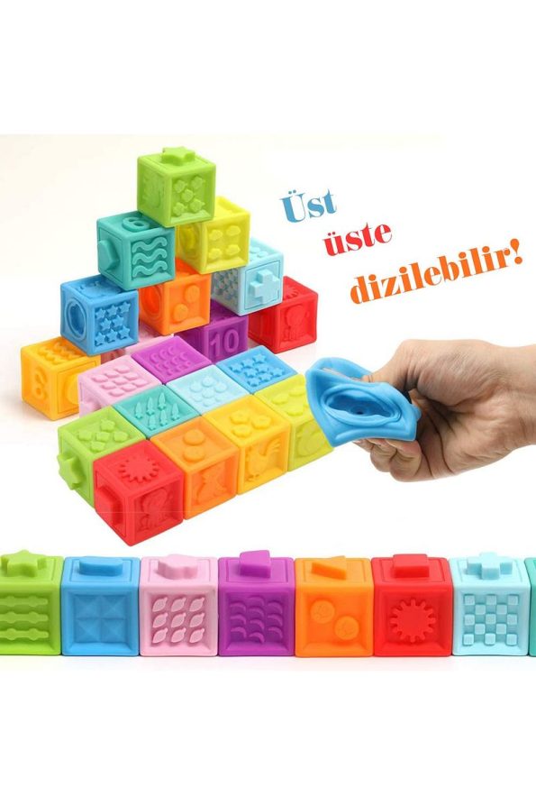 Sensory Soft Cubes for Babies