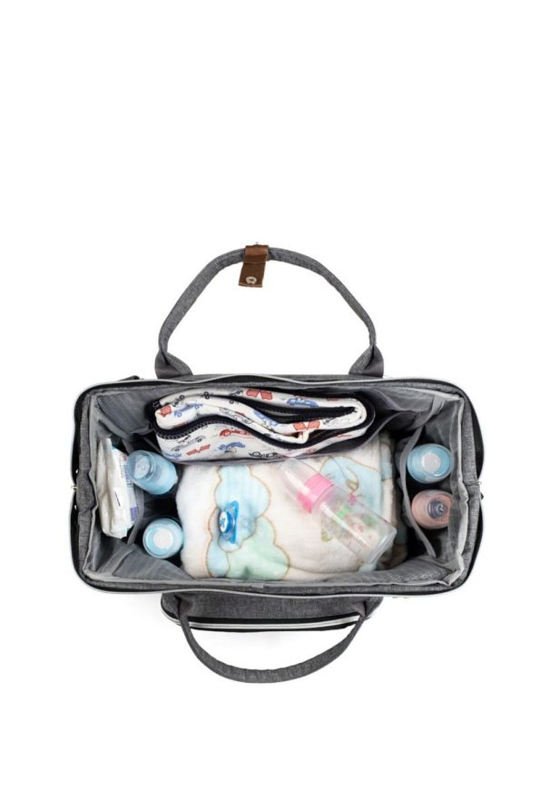 Sahara Elegance Stain-Resistant Waterproof Thermal Divided Shoulder and Handbag for Moms and Babies