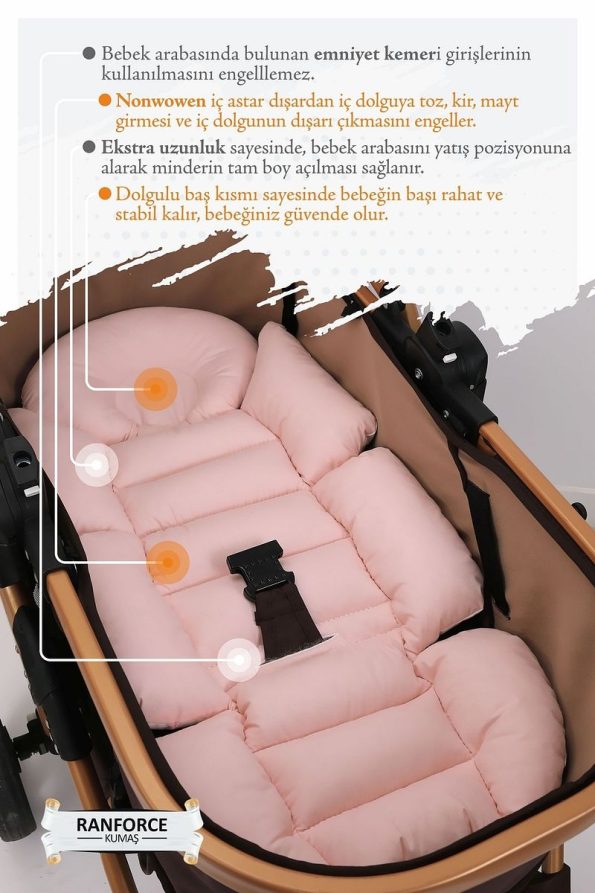 Umaybebek Orthopedic Support Baby Stroller Cushion