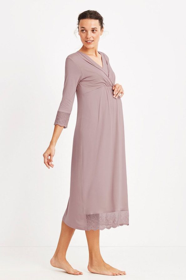Catherines Maternity Dress - Powder Pink