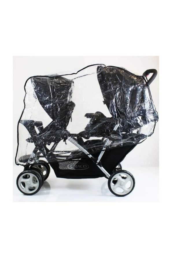 MorBebe Twin Stroller Rain Cover