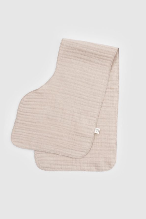 Organic Cotton Four-Layer Muslin Baby Shoulder Wrap Beige