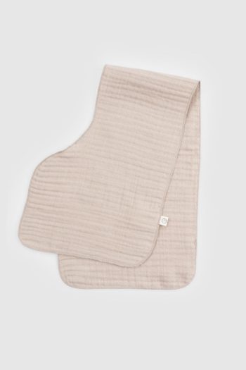 Organic Cotton Four-Layer Muslin Baby Shoulder Wrap Beige