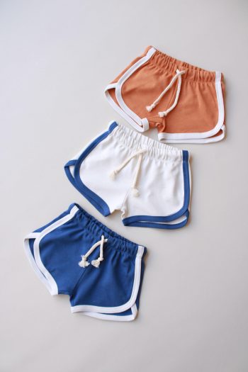 3-Piece Trimmed Cotton Shorts Model 4