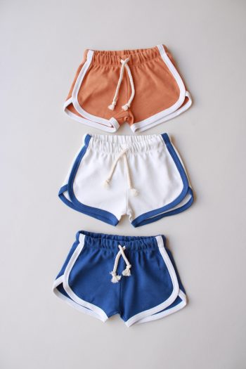 3-Piece Trimmed Cotton Shorts Model 4