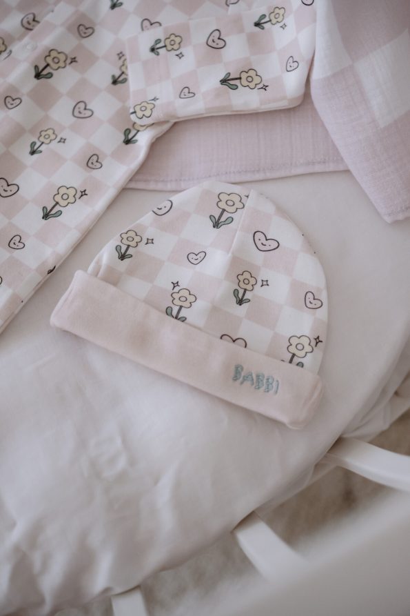 3-Piece Newborn Set - Checkered