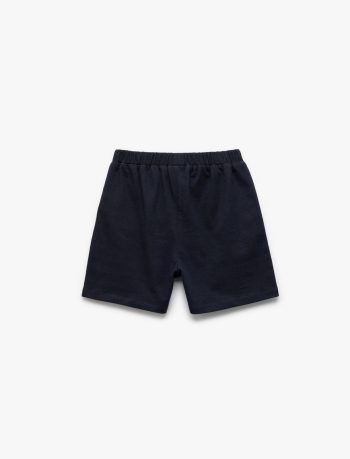 Boys' Printed Cotton Drawstring Shorts