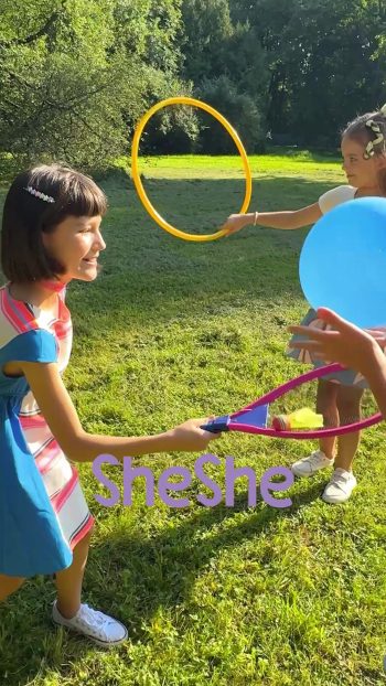 SheShe Blue Ruffle Breeze Dress for Girls