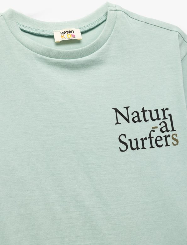 Boys' Cotton Short Sleeve Printed T-Shirt