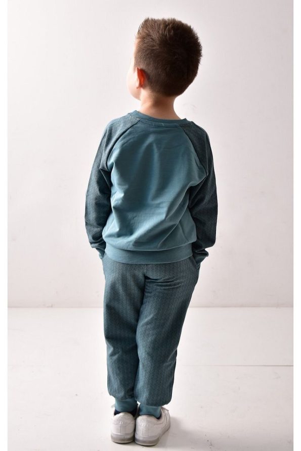 Banadamoda Boys' Embossed Print Tracksuit