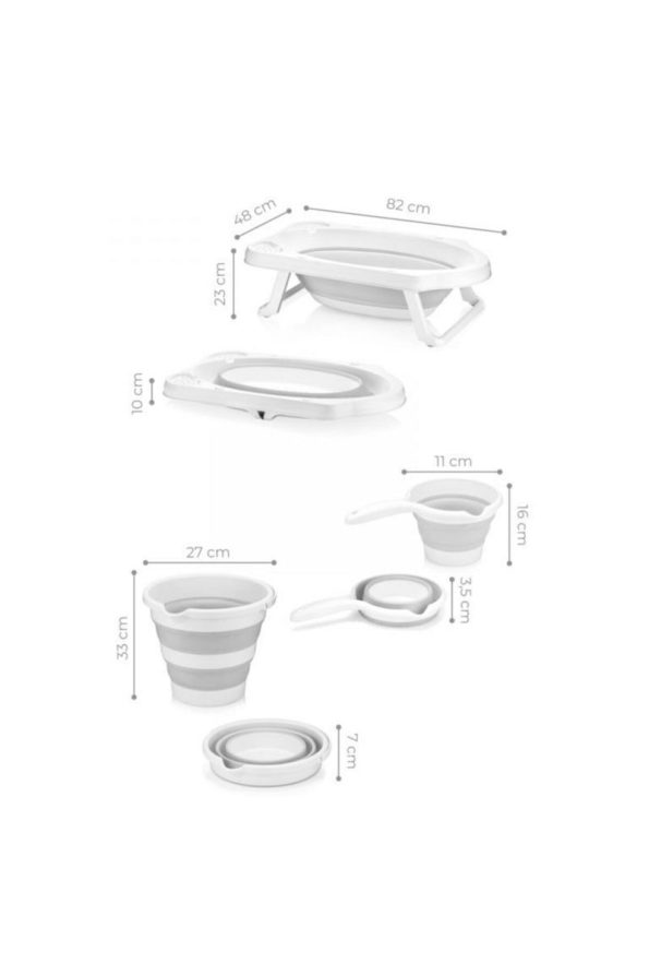 HOBBY LİFE Foldable Baby Bath Set