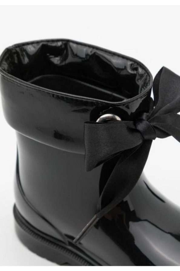 IGOR Bimbi Lazo Black Rain Boots for Girls
