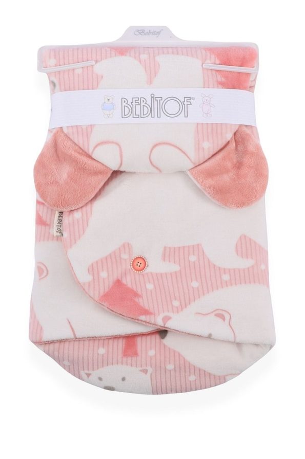 Bebitof Polar Bear Pattern Swaddle (0-6 Months)