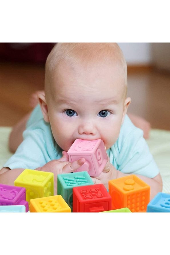Sensory Soft Cubes for Babies