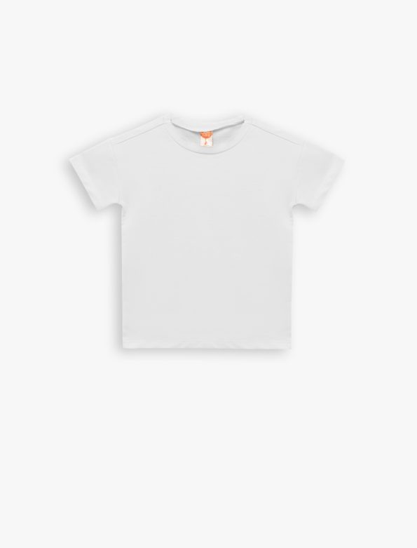 Boys' Cotton Short Sleeve Crew Neck 3-Pack Basic T-Shirt Set