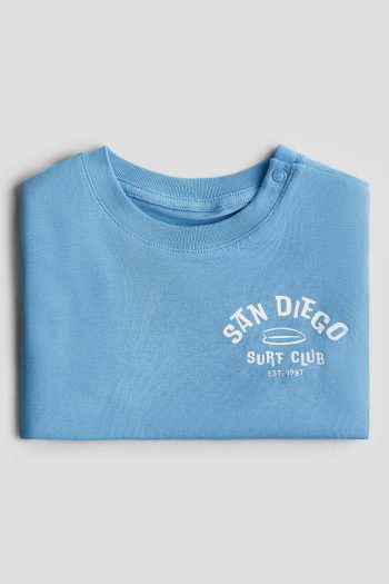 Printed Cotton T-Shirt