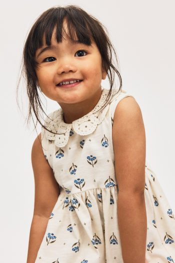 Collared Jersey Dress