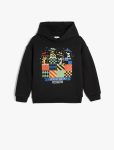 Boys' Harry Potter Printed Licensed Long Sleeve Hooded Sweatshirt