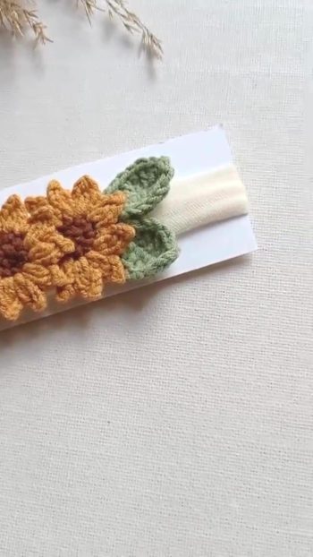 Sunflower Natural Hair Band