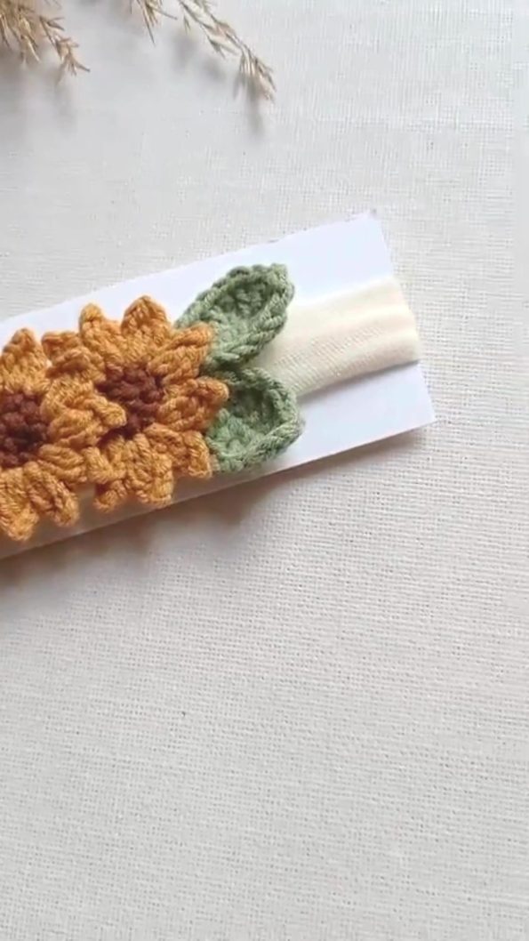 Sunflower Natural Hair Band
