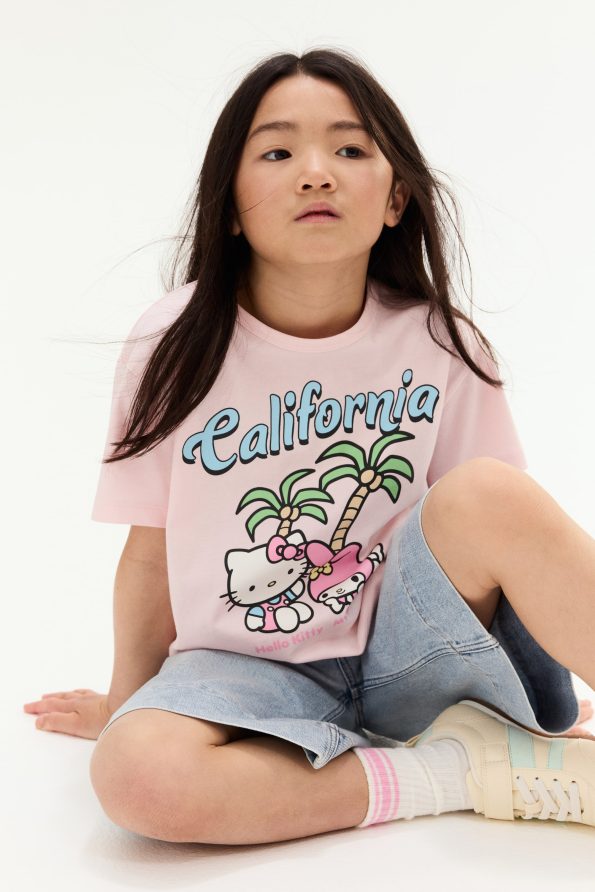 Printed Cotton T-Shirt