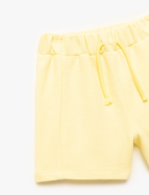 Boys' Cotton Elastic Waist Basic Shorts