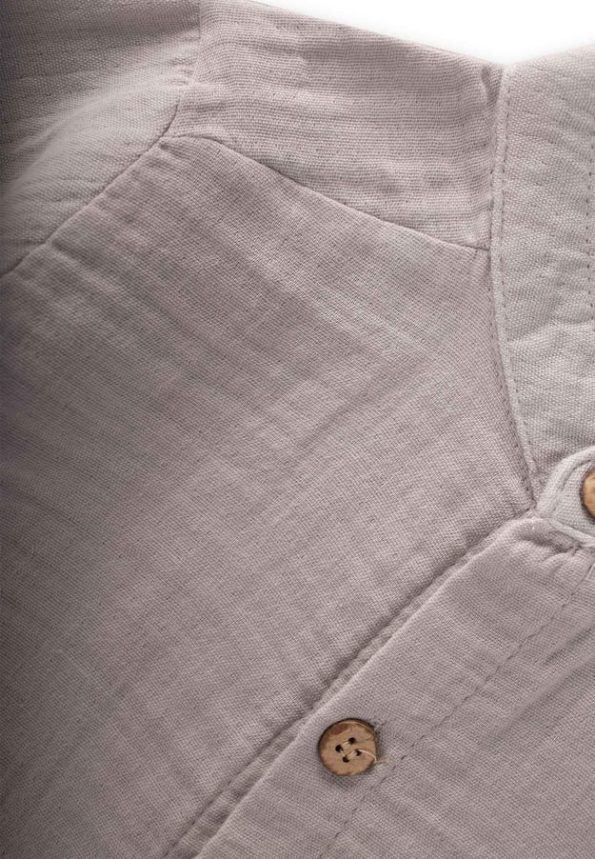 Muslin Shirt for Ages 2-10 in Gray
