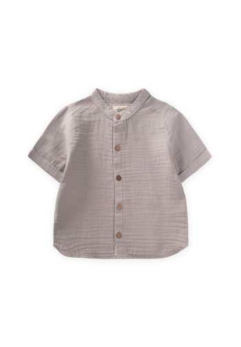 Muslin Shirt for Ages 2-10 in Gray