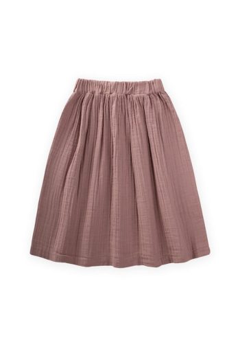 Organic Muslin Skirt for Ages 2-8 Copper