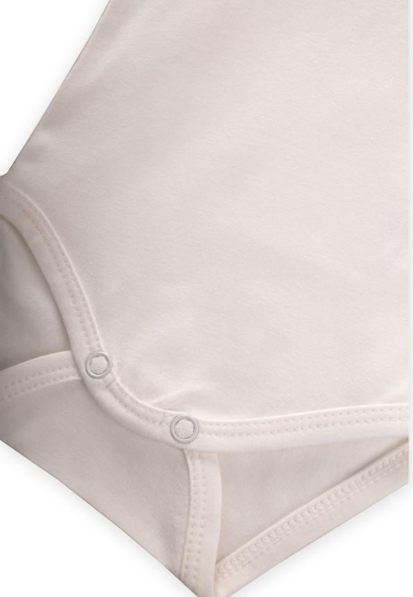 Strap Bodysuit for Ages 0-3 Off-White