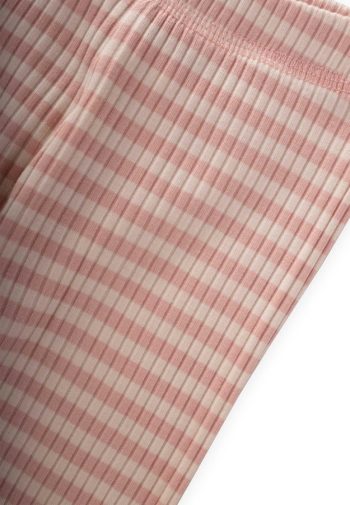 Patterned Detail Leggings for Ages 0-3 in Powder Stripes