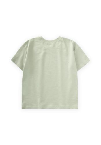 Astronaut Printed T-Shirt for Ages 2-10 in Aqua Green