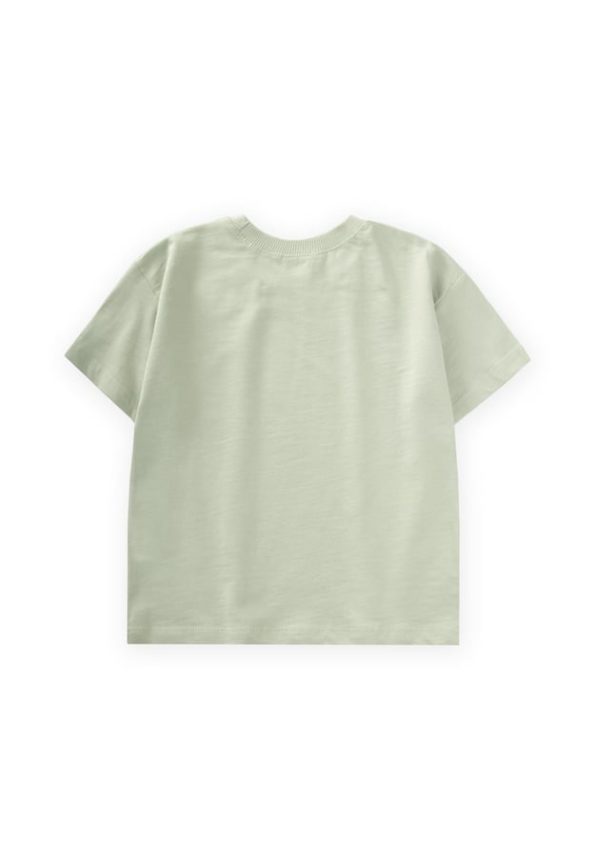 Astronaut Printed T-Shirt for Ages 2-10 in Aqua Green