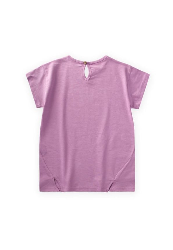 Printed T-Shirt for Ages 8-12 in Lilac