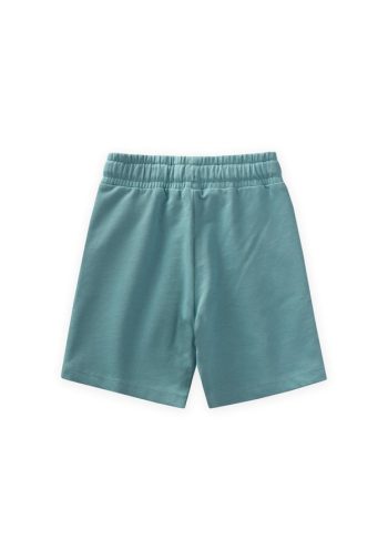 Label Detailed Capri Pants 1-10 Years Turquoise