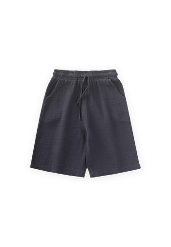 Organic Muslin Capri Pants 8-12 Years Charcoal
