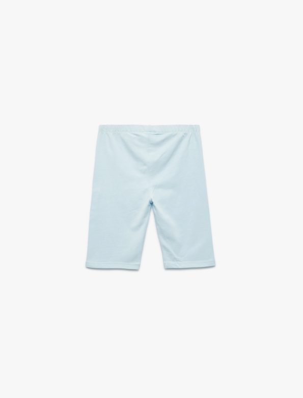 Girls' Cotton Blend Elastic Waist Capri Legging Set