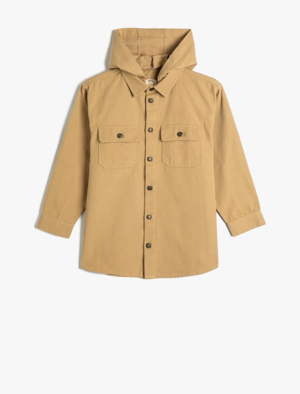 Boys' Seasonal Jacket with Pocket Details