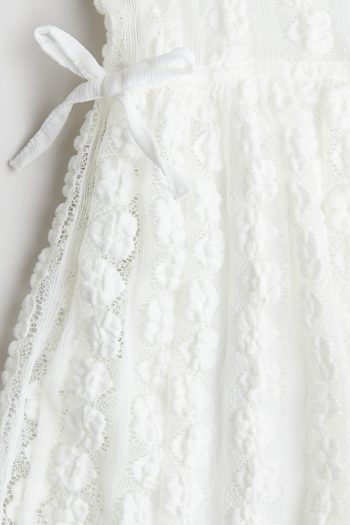 Lace-Effect Dress