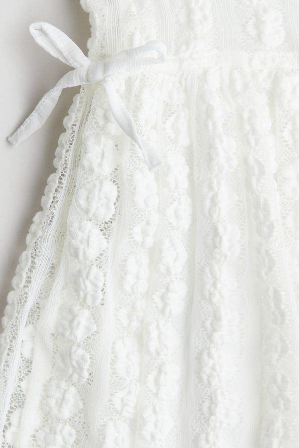 Lace-Effect Dress