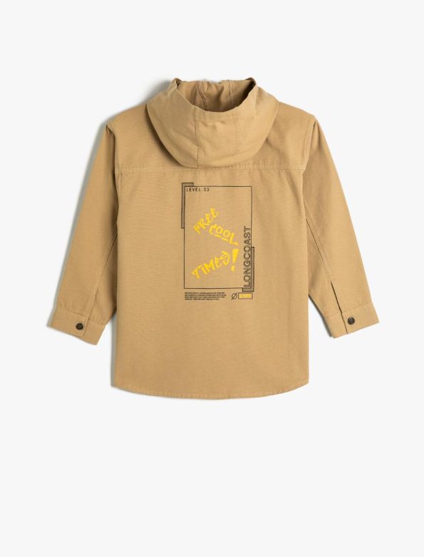 Boys' Seasonal Jacket with Pocket Details
